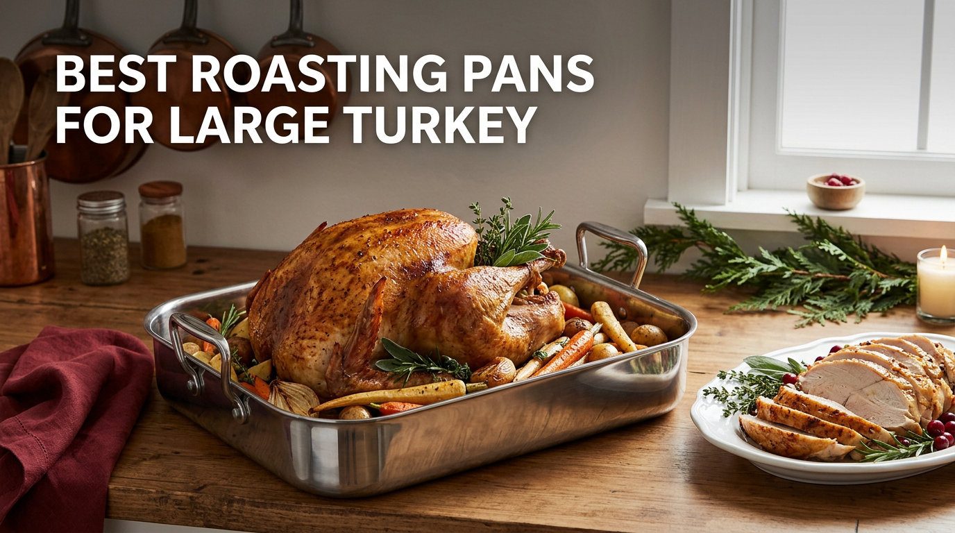 best roasting pans for large turkey