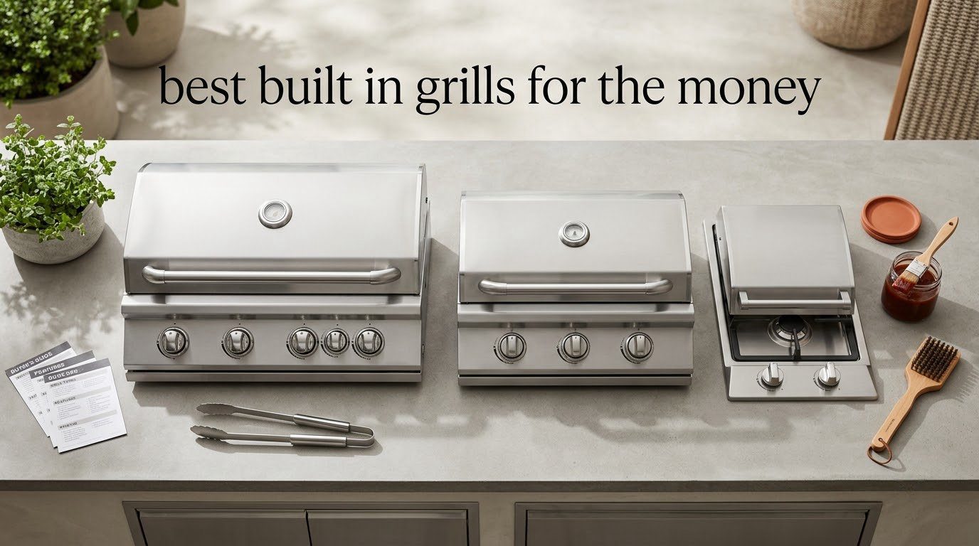 best built in grills for the money