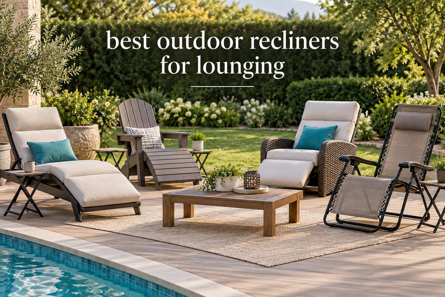 best outdoor recliners for lounging