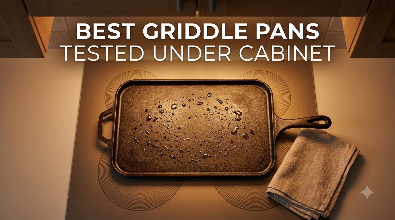 best griddle pans tested under cabinet