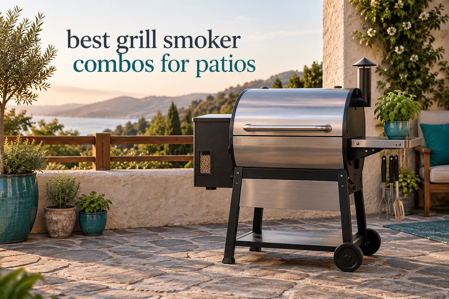 best grill smoker combos for patios