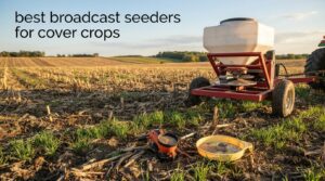 best broadcast seeders for cover crops