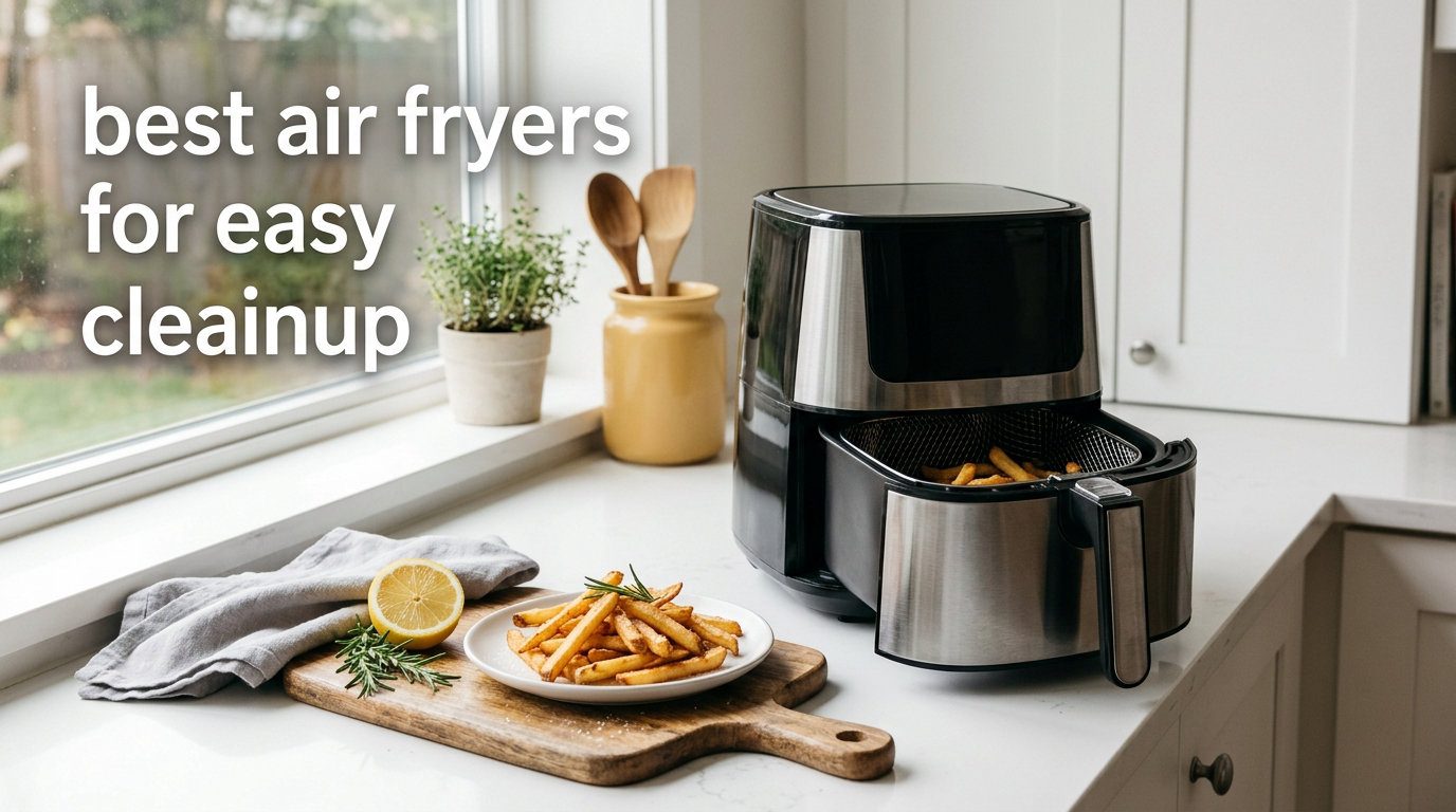 best air fryers for easy cleanup