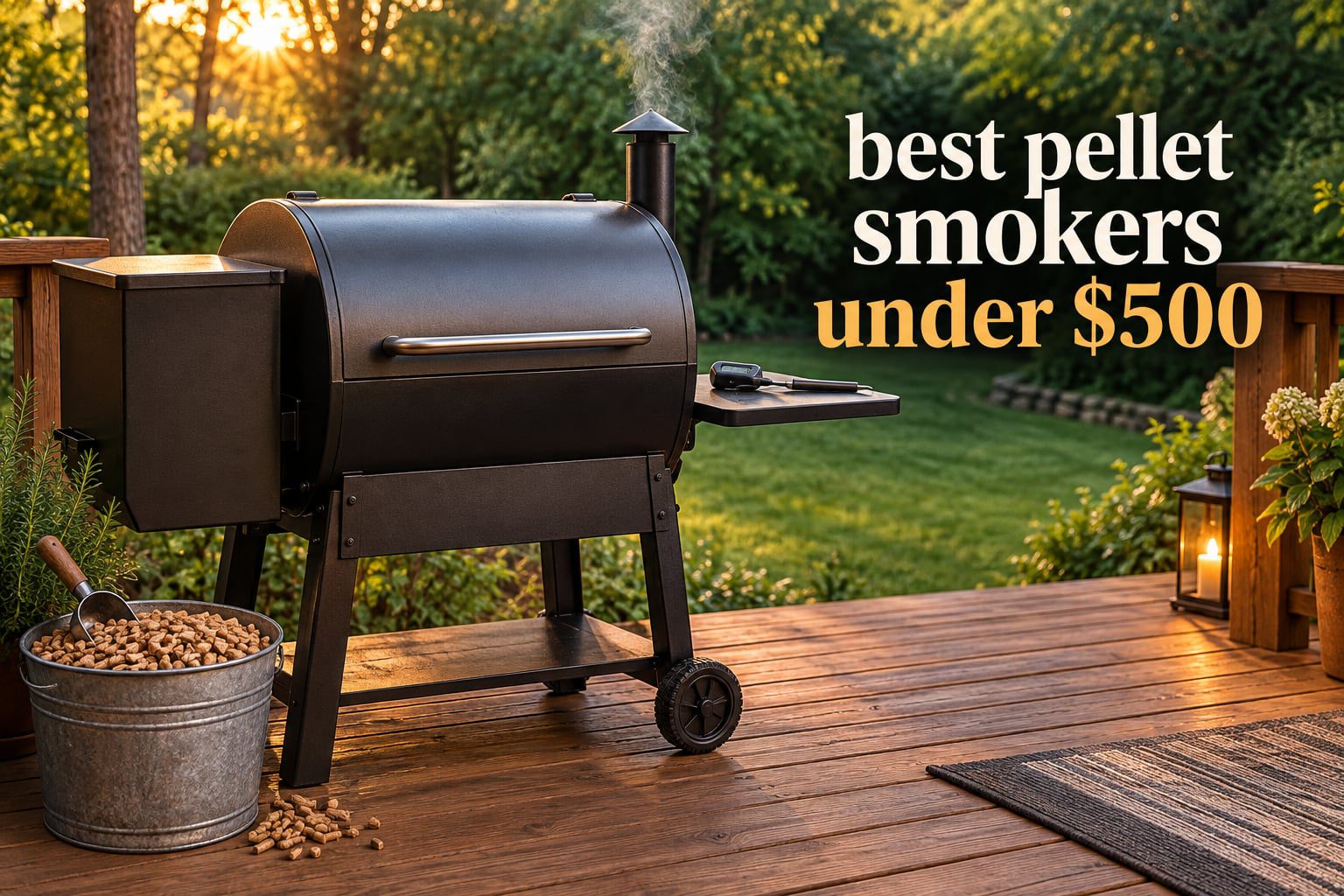 best pellet smokers under $500