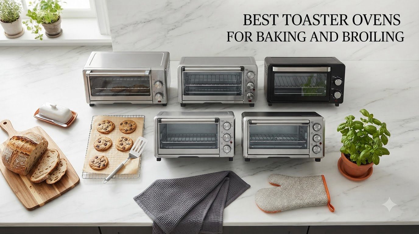 best toaster ovens for baking and broiling