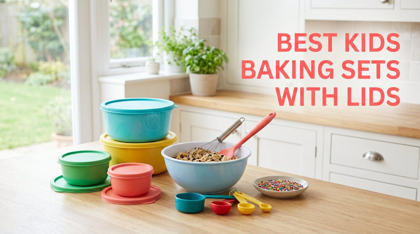 best kids baking sets with lids