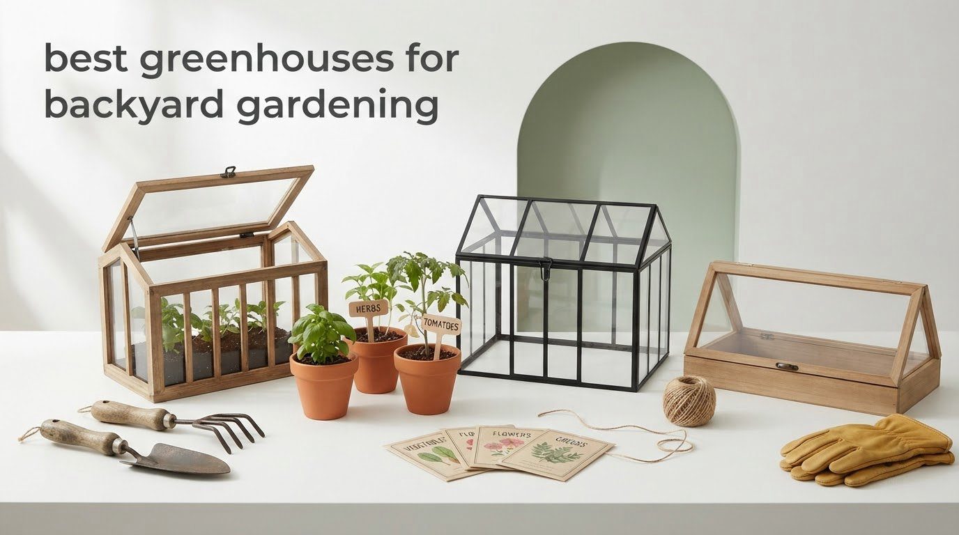 best greenhouses for backyard gardening