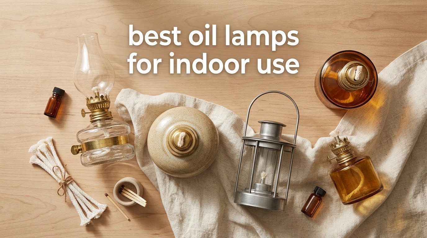 best oil lamps for indoor use