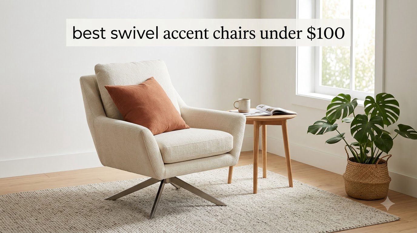 best swivel accent chairs under $100