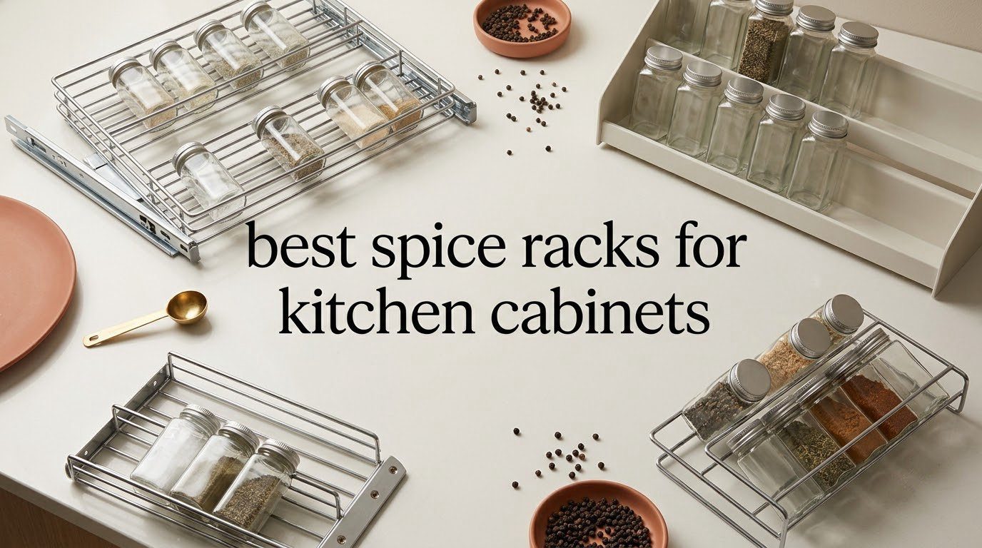 best spice racks for kitchen cabinets