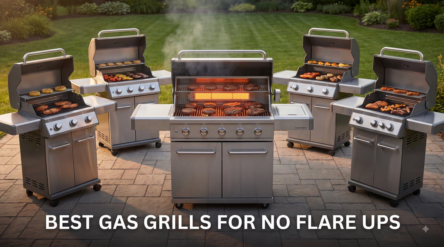 best gas grills for no flare ups