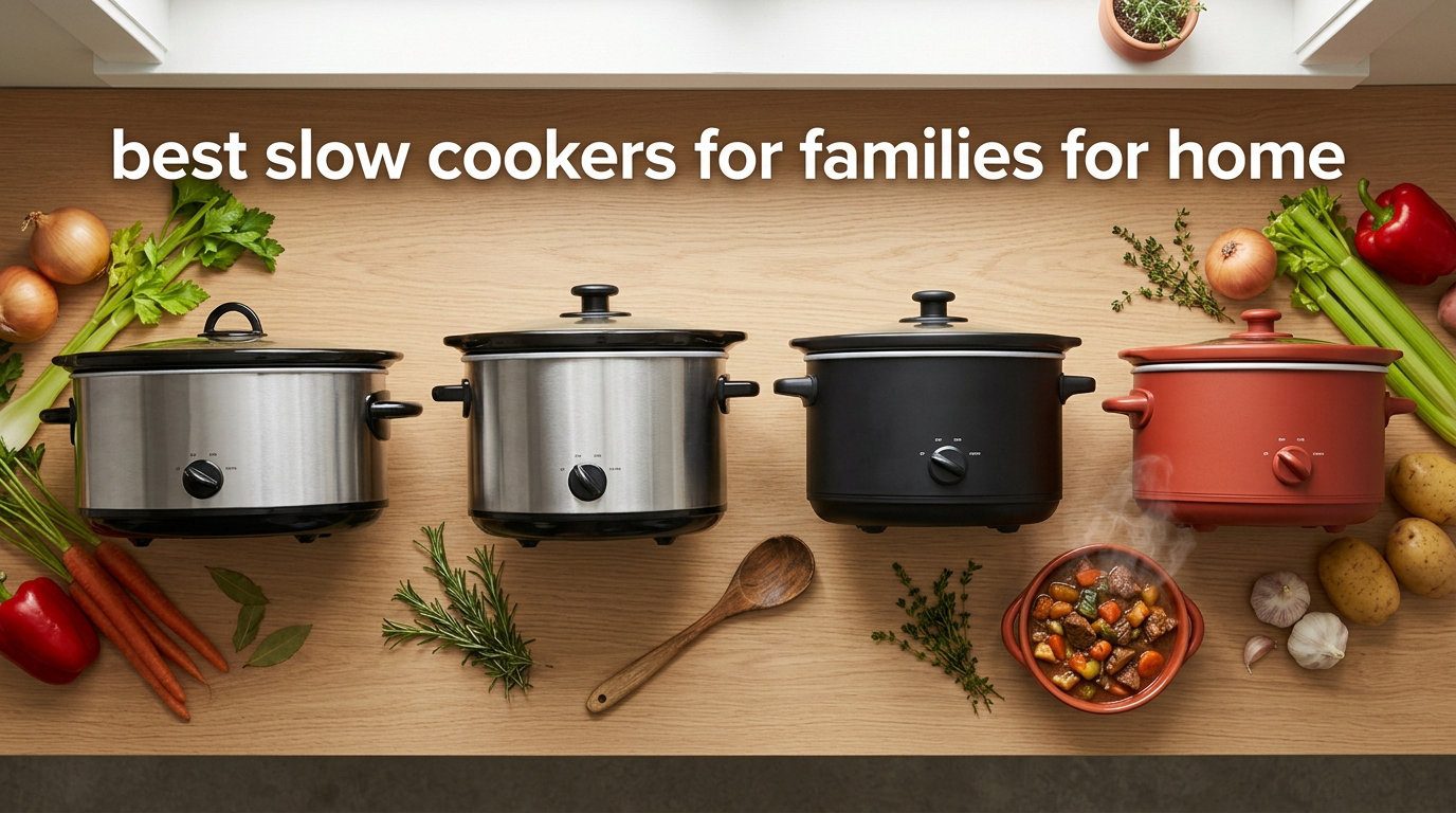 best slow cookers for families for home