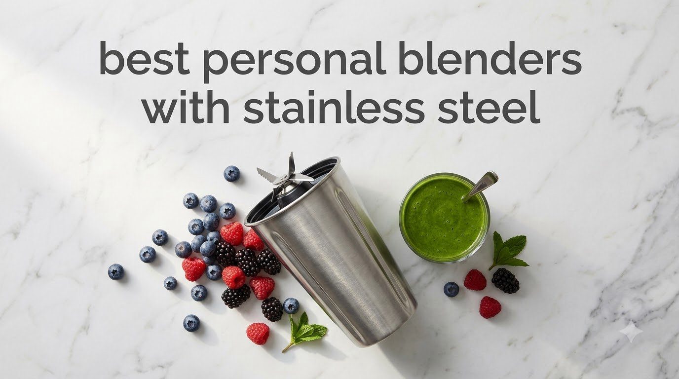 best personal blenders with stainless steel