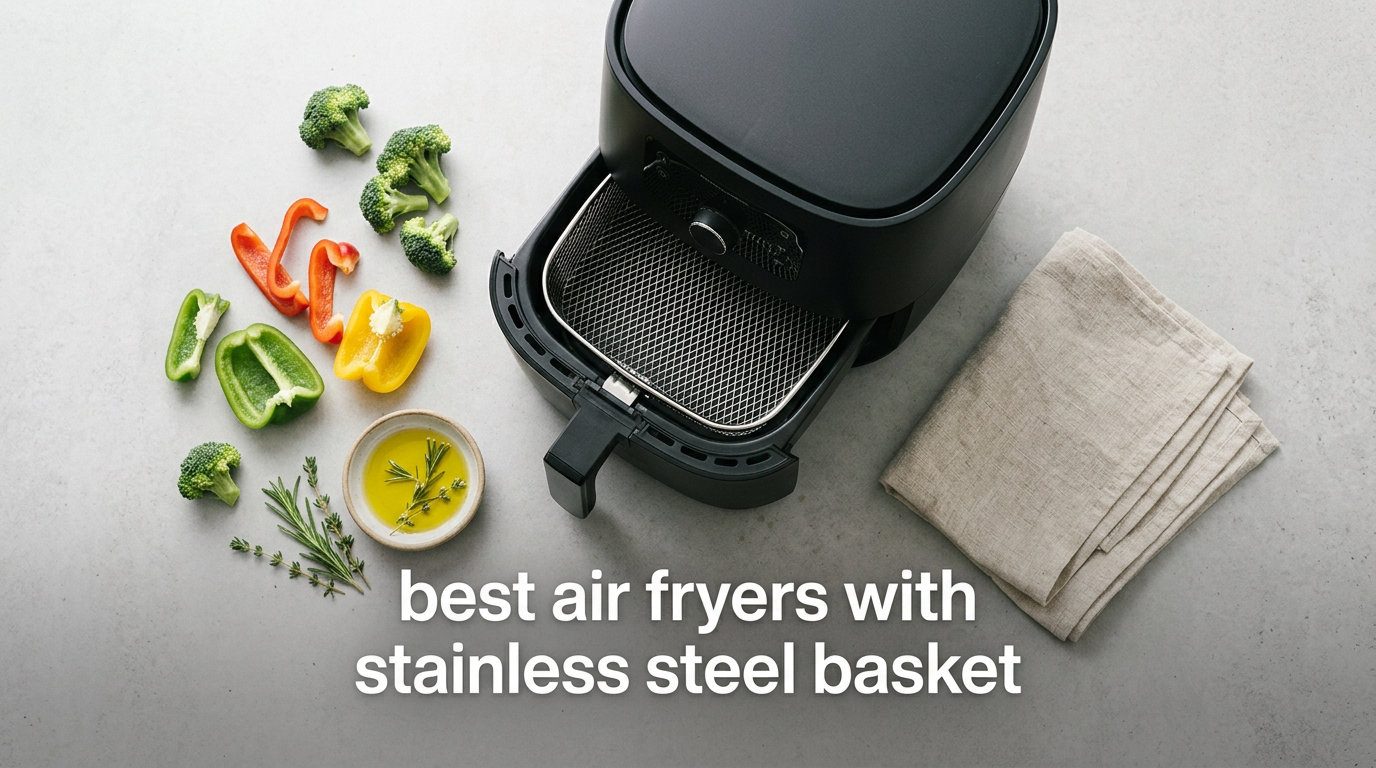 best air fryers with stainless steel basket