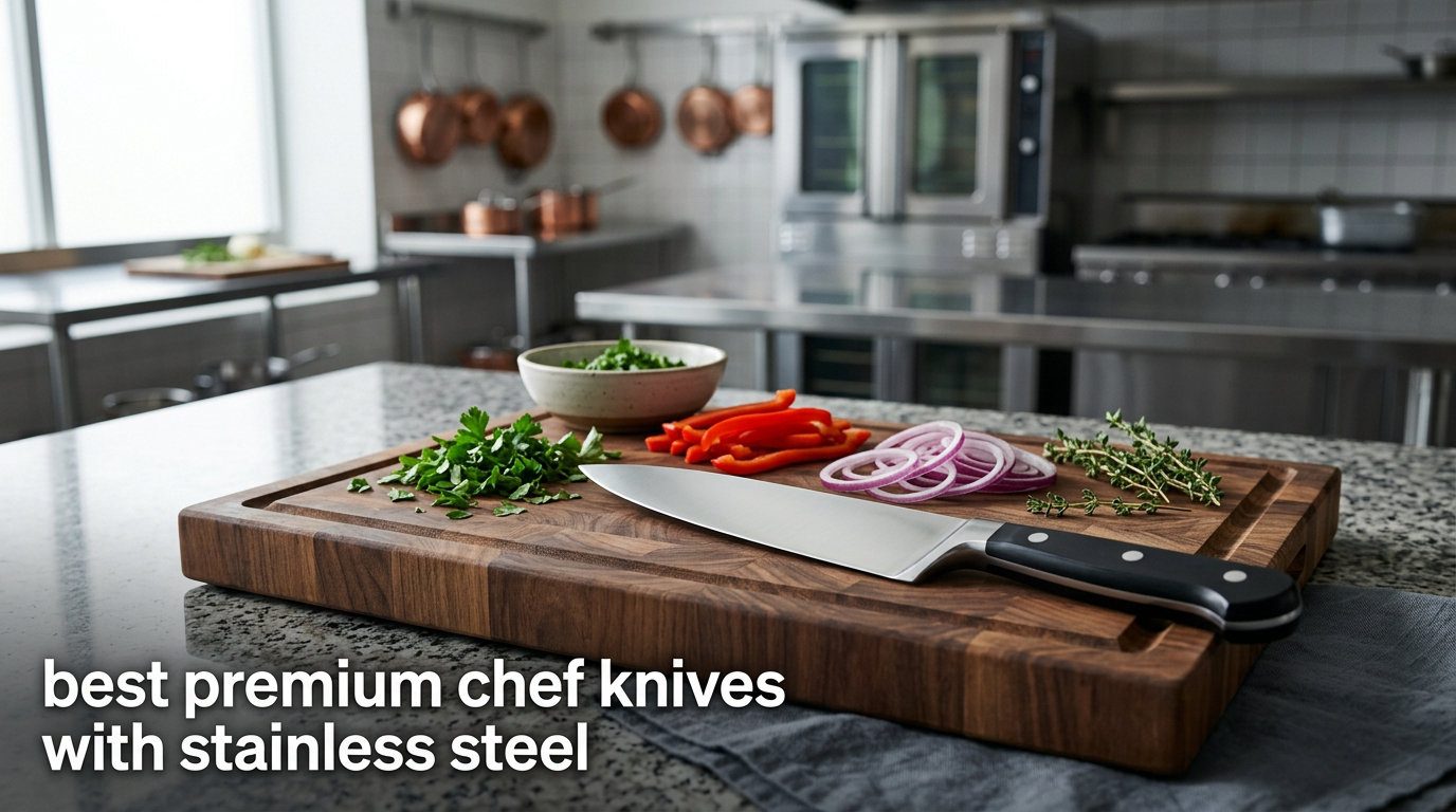 best premium chef knives with stainless steel