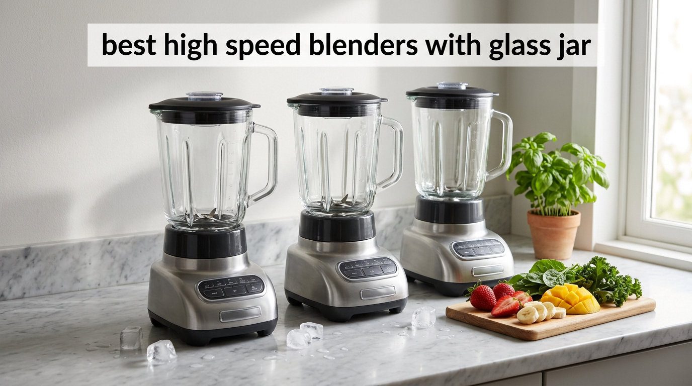 best high speed blenders with glass jar