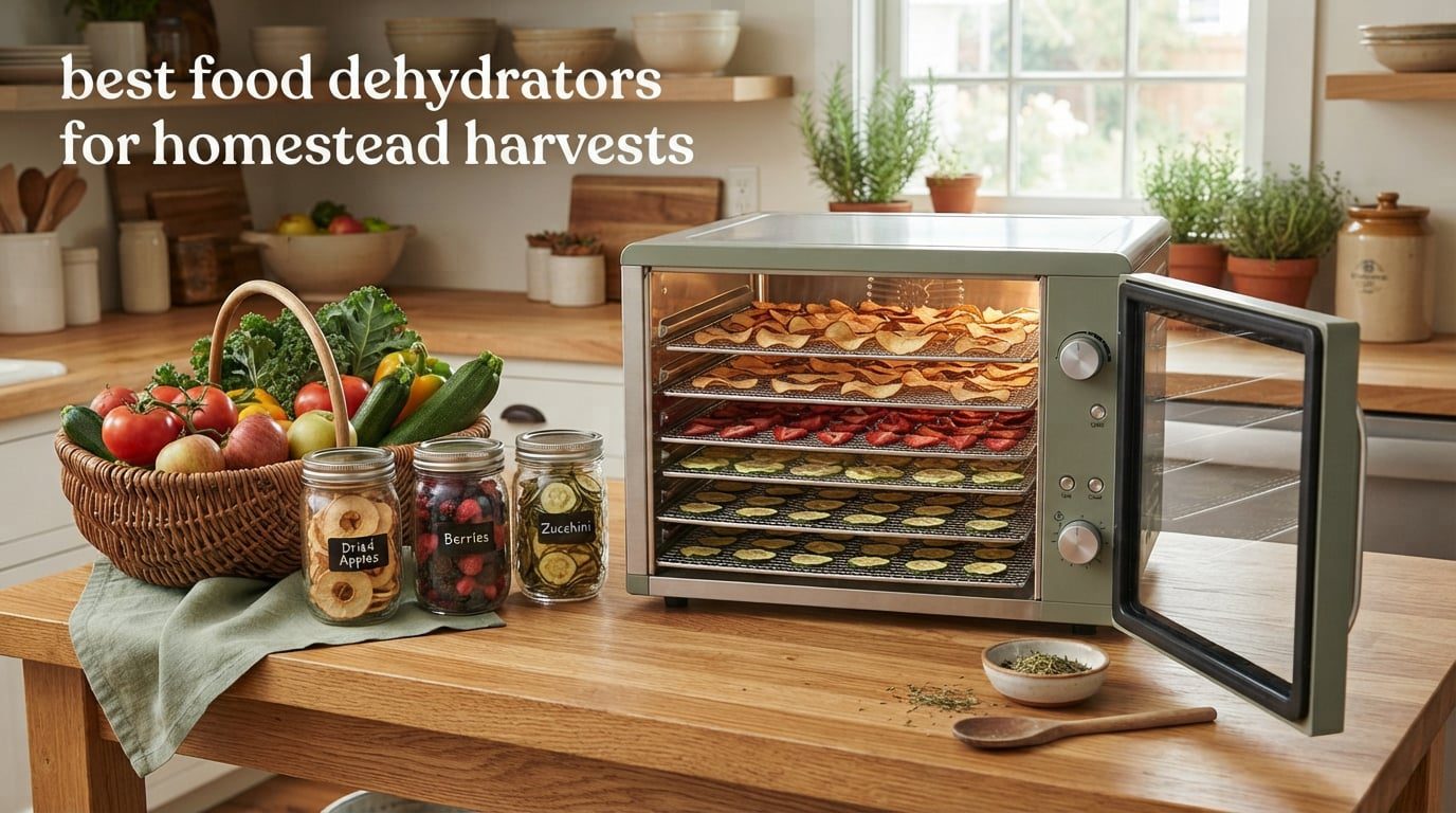 best food dehydrators for homestead harvests
