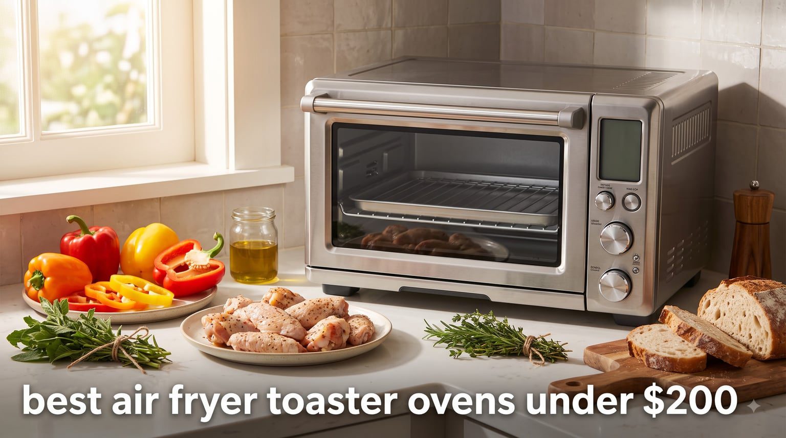 best air fryer toaster ovens under $200