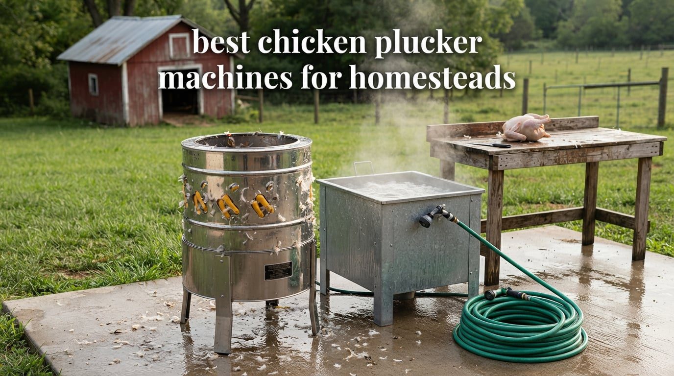best chicken plucker machines for homesteads