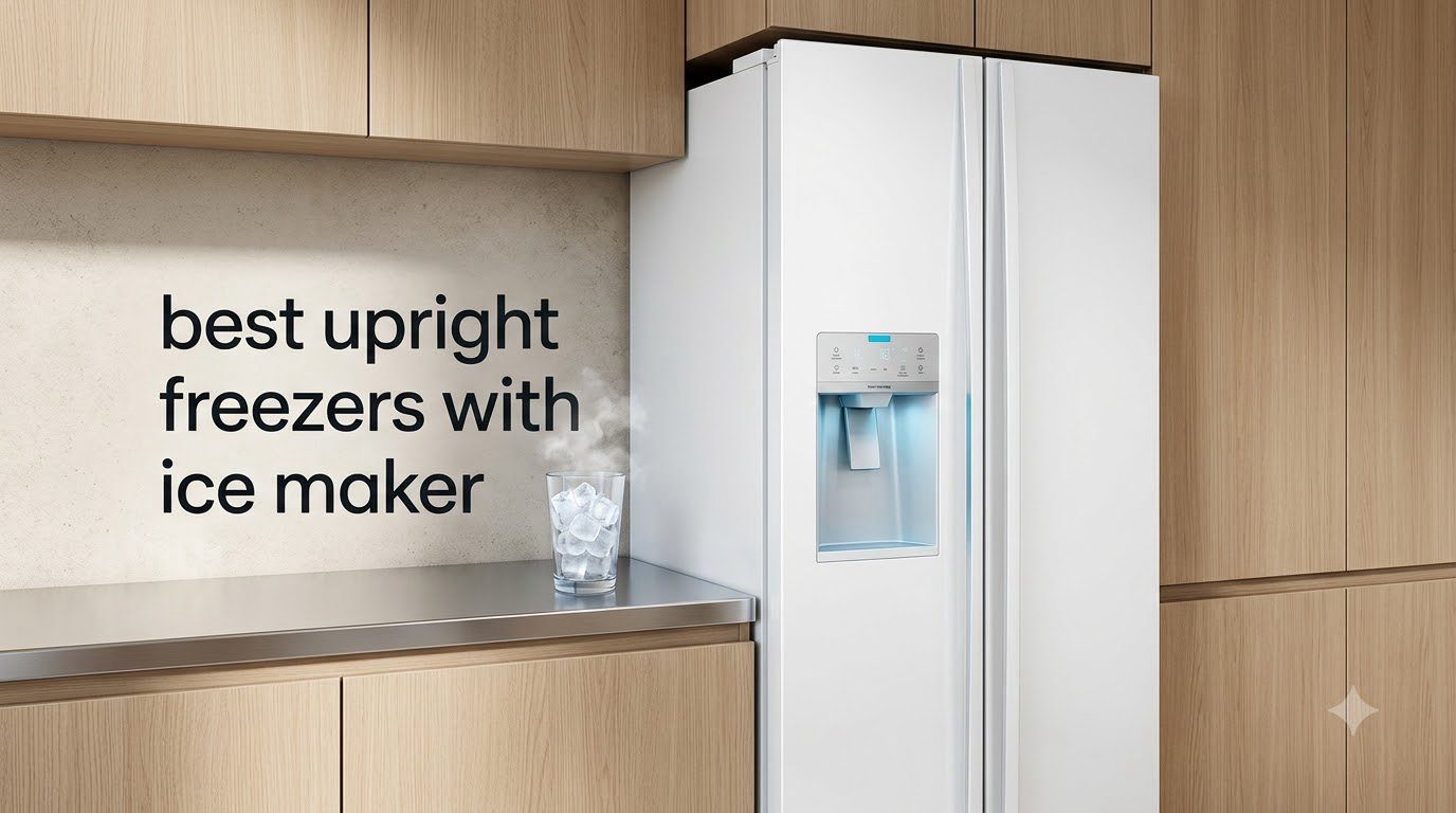 best upright freezers with ice maker