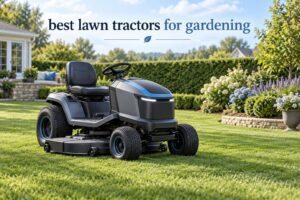 best lawn tractors for gardening