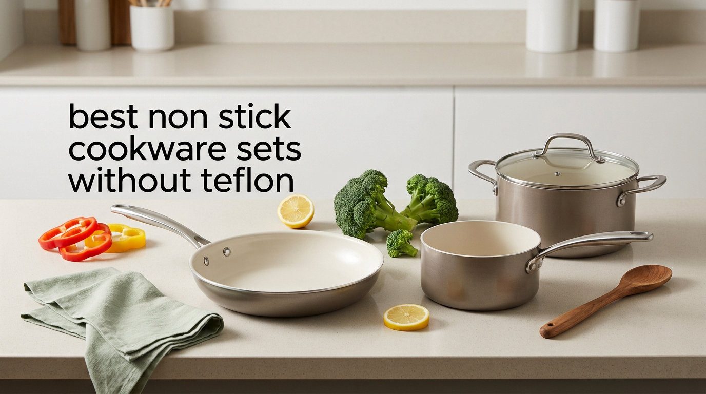 best non stick cookware sets without teflon