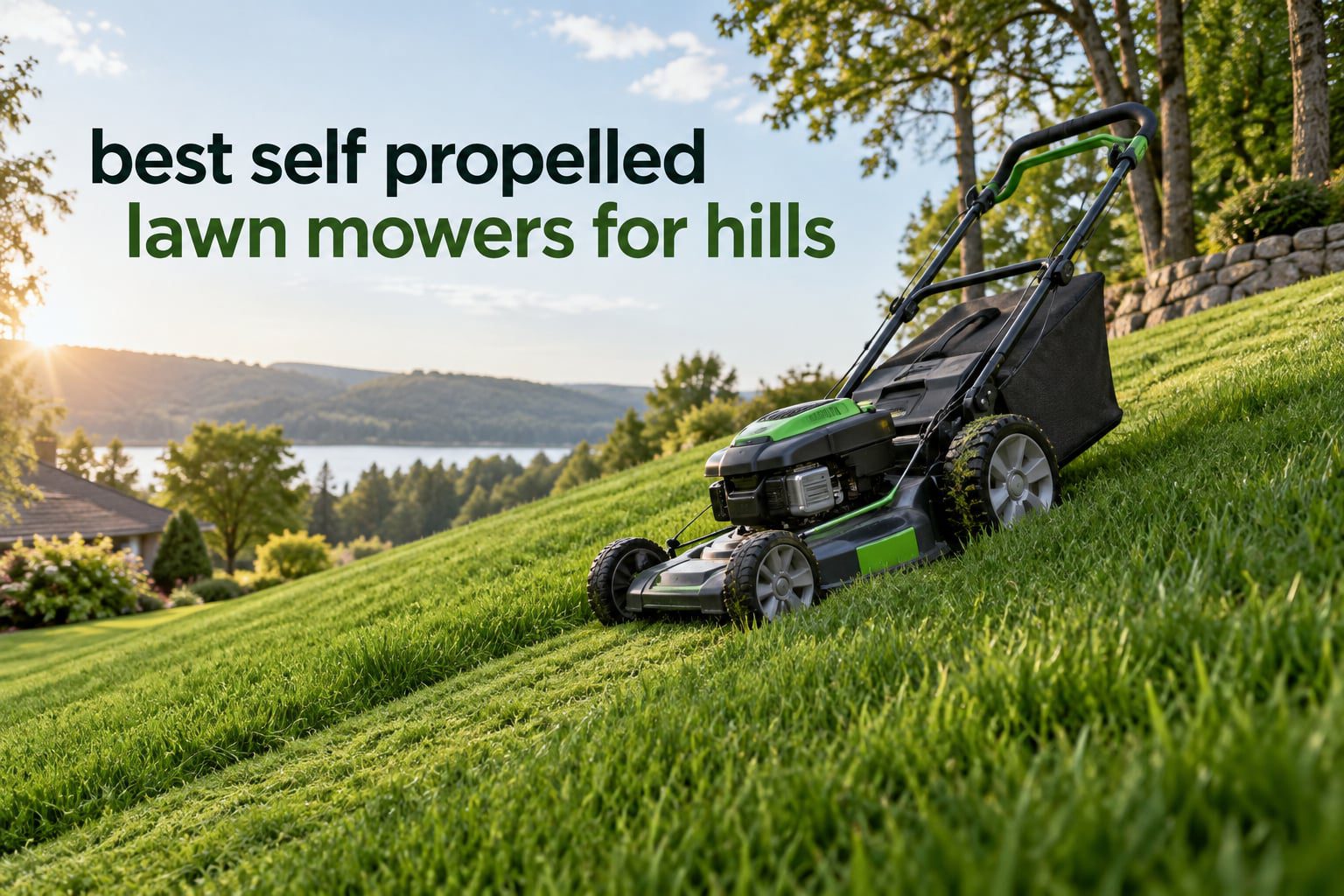best self propelled lawn mowers for hills