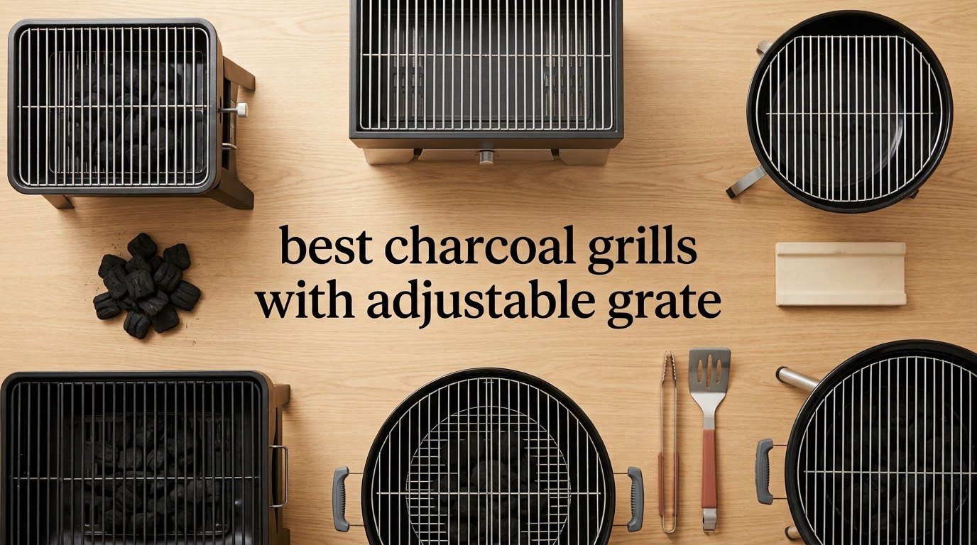 best charcoal grills with adjustable grate