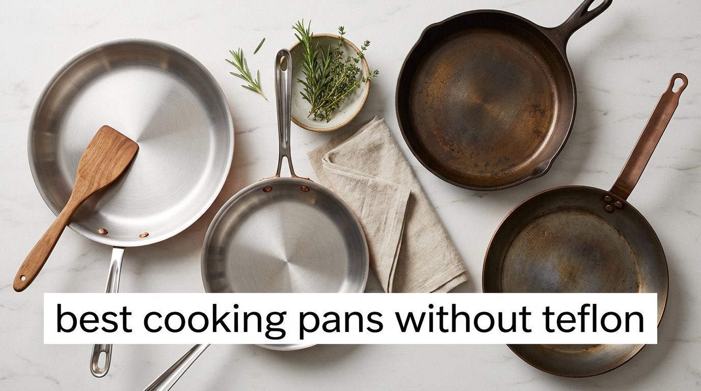 best cooking pans without teflon