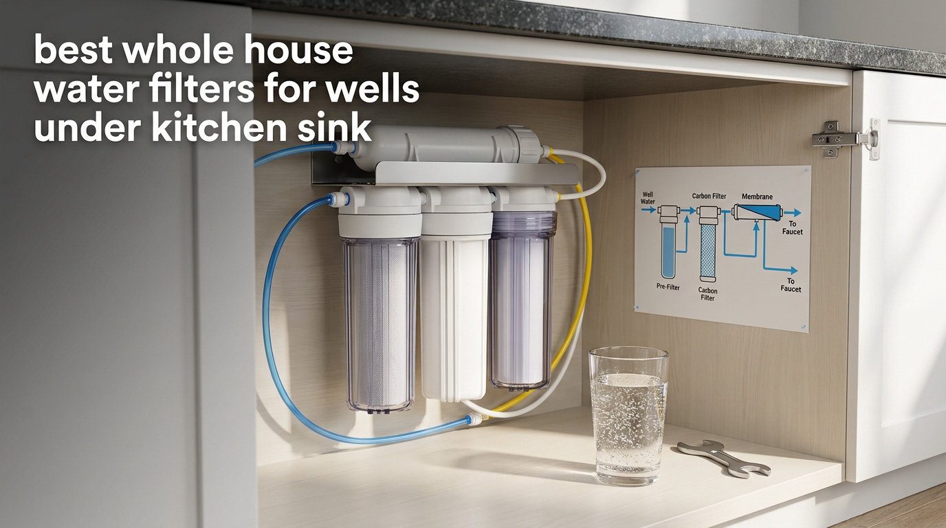 best whole house water filters for wells under kitchen sink
