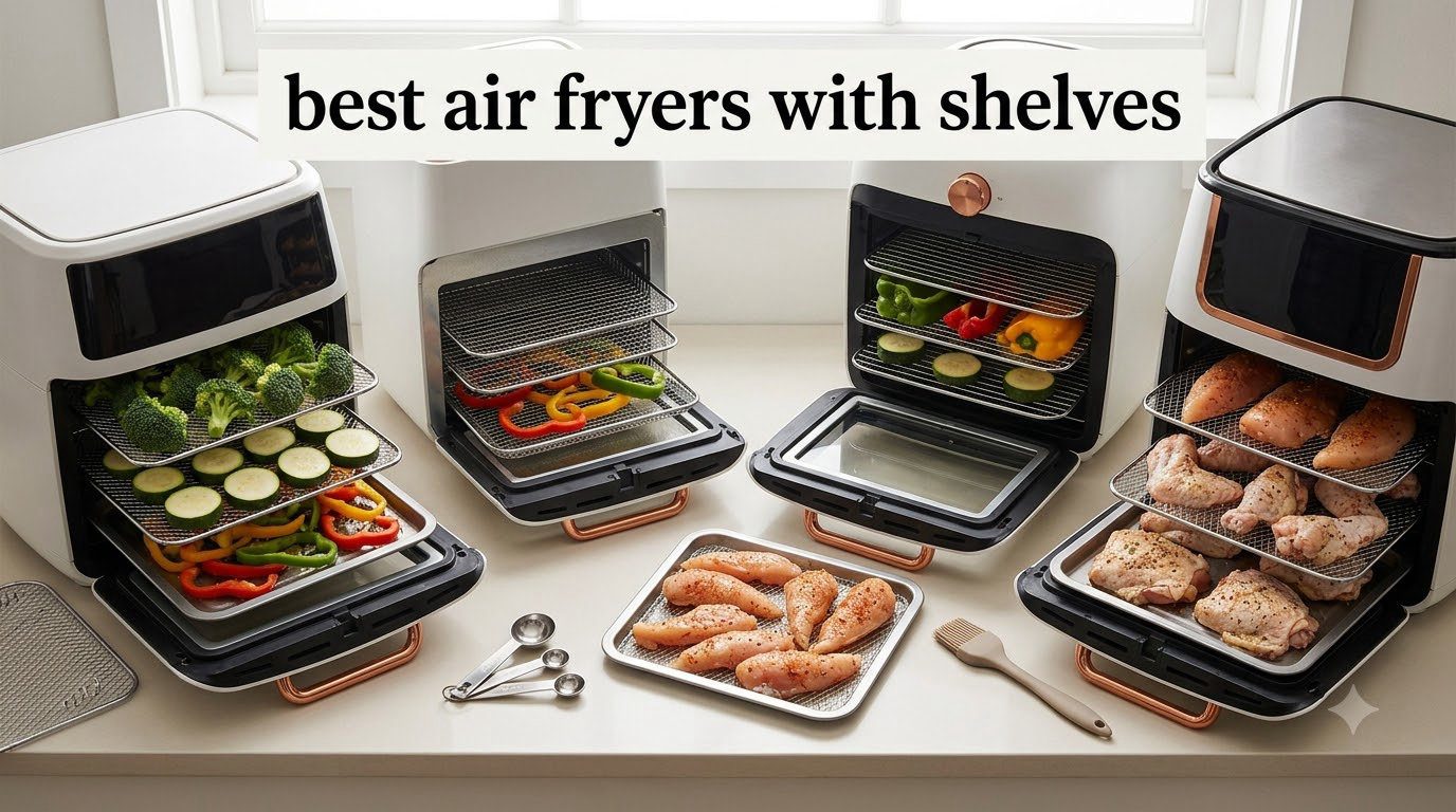 best air fryers with shelves