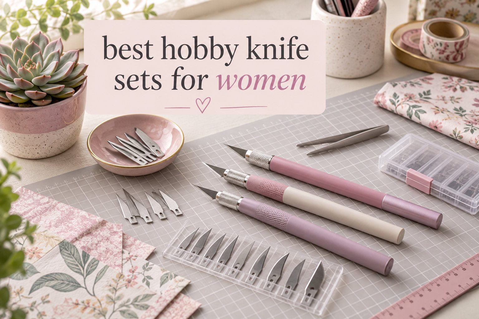 best hobby knife sets for women