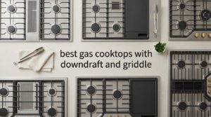 best gas cooktops with downdraft and griddle