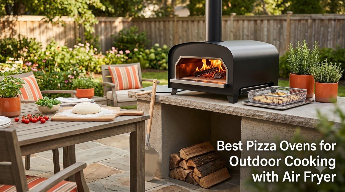 best pizza ovens for outdoor cooking with air fryer