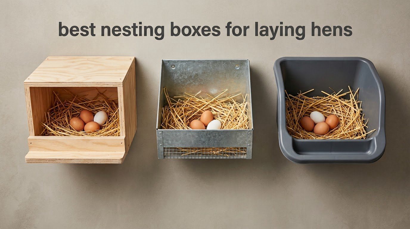 best nesting boxes for laying hens