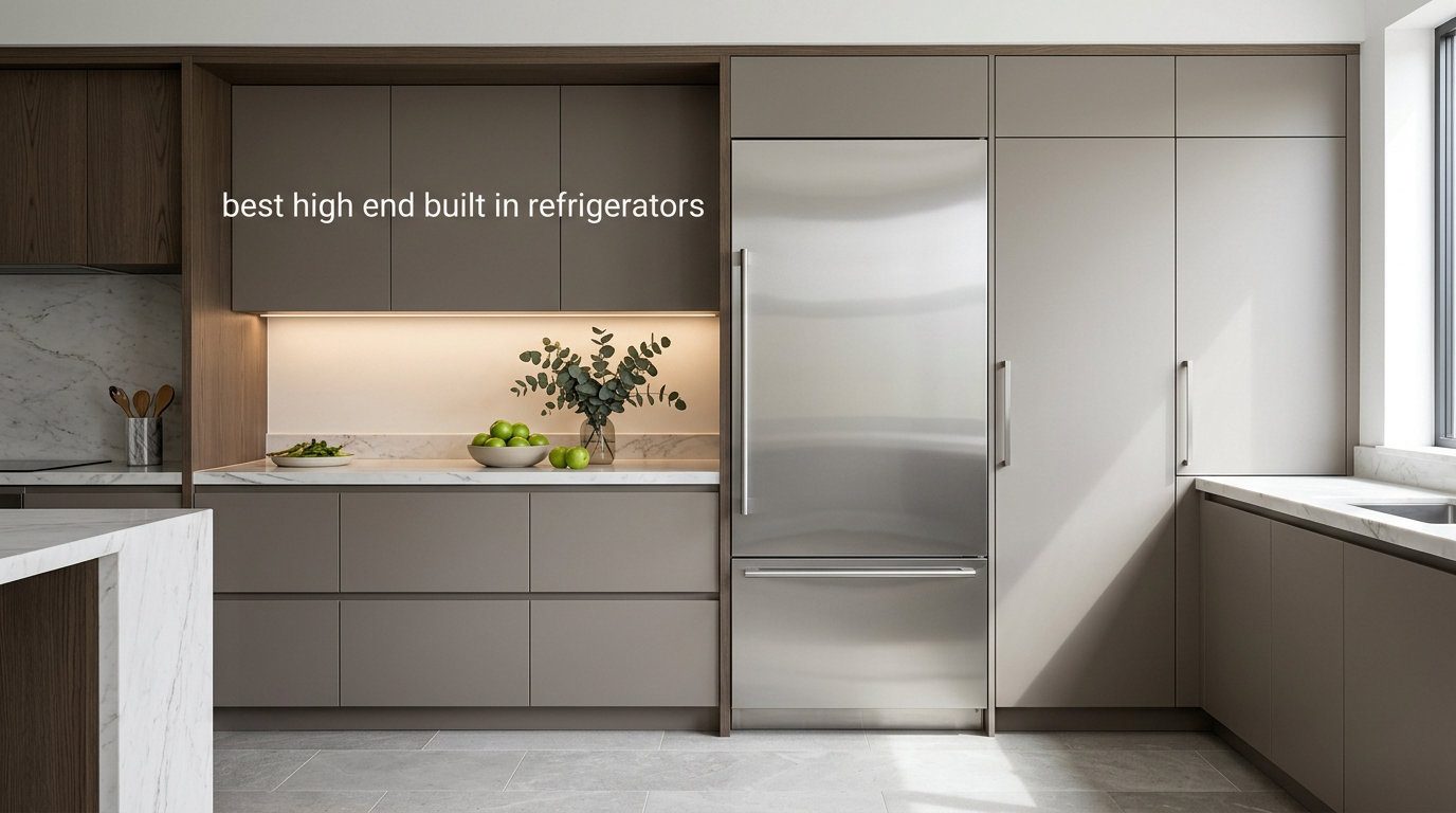 best high end built in refrigerators