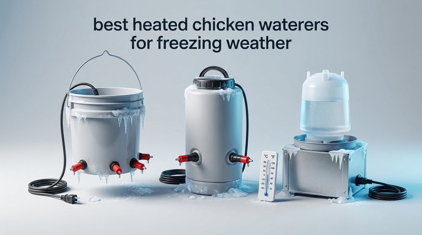 best heated chicken waterers for freezing weather