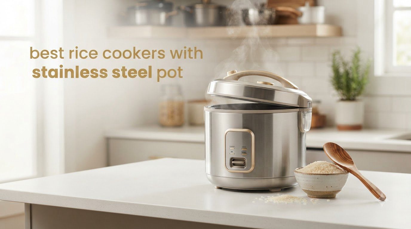 best rice cookers with stainless steel pot
