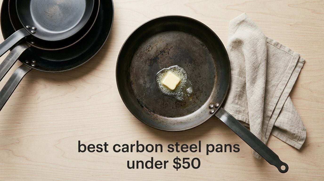 best carbon steel pans under $50
