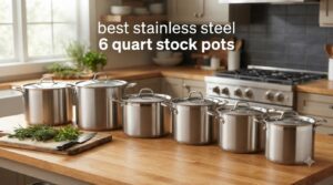 best stainless steel 6 quart stock pots