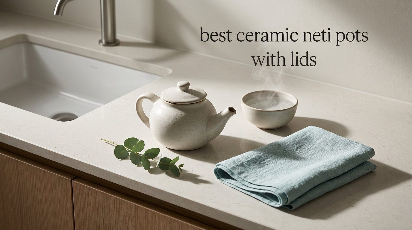 best ceramic neti pots with lids