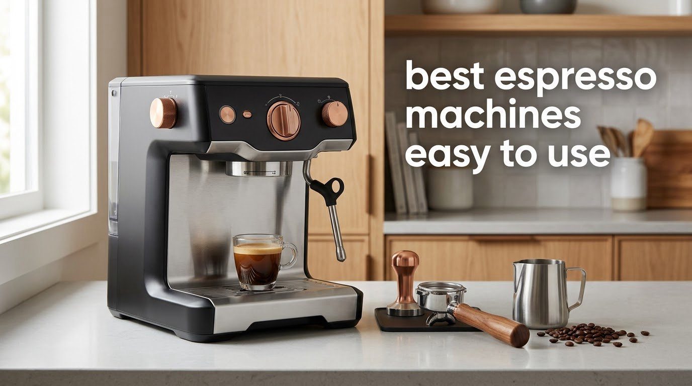 best espresso machines easy to use