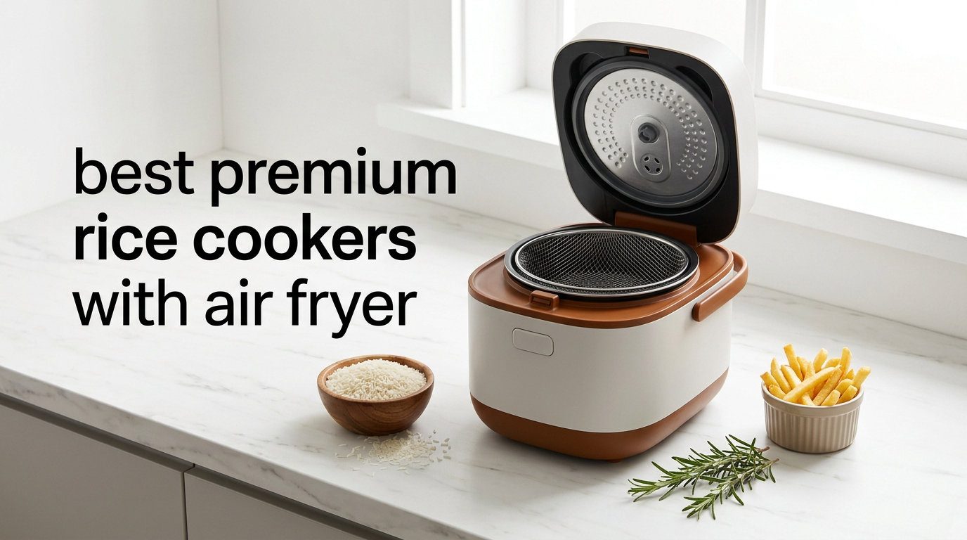 best premium rice cookers with air fryer