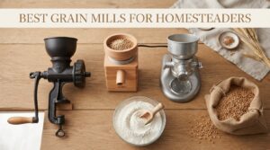 best grain mills for homesteaders
