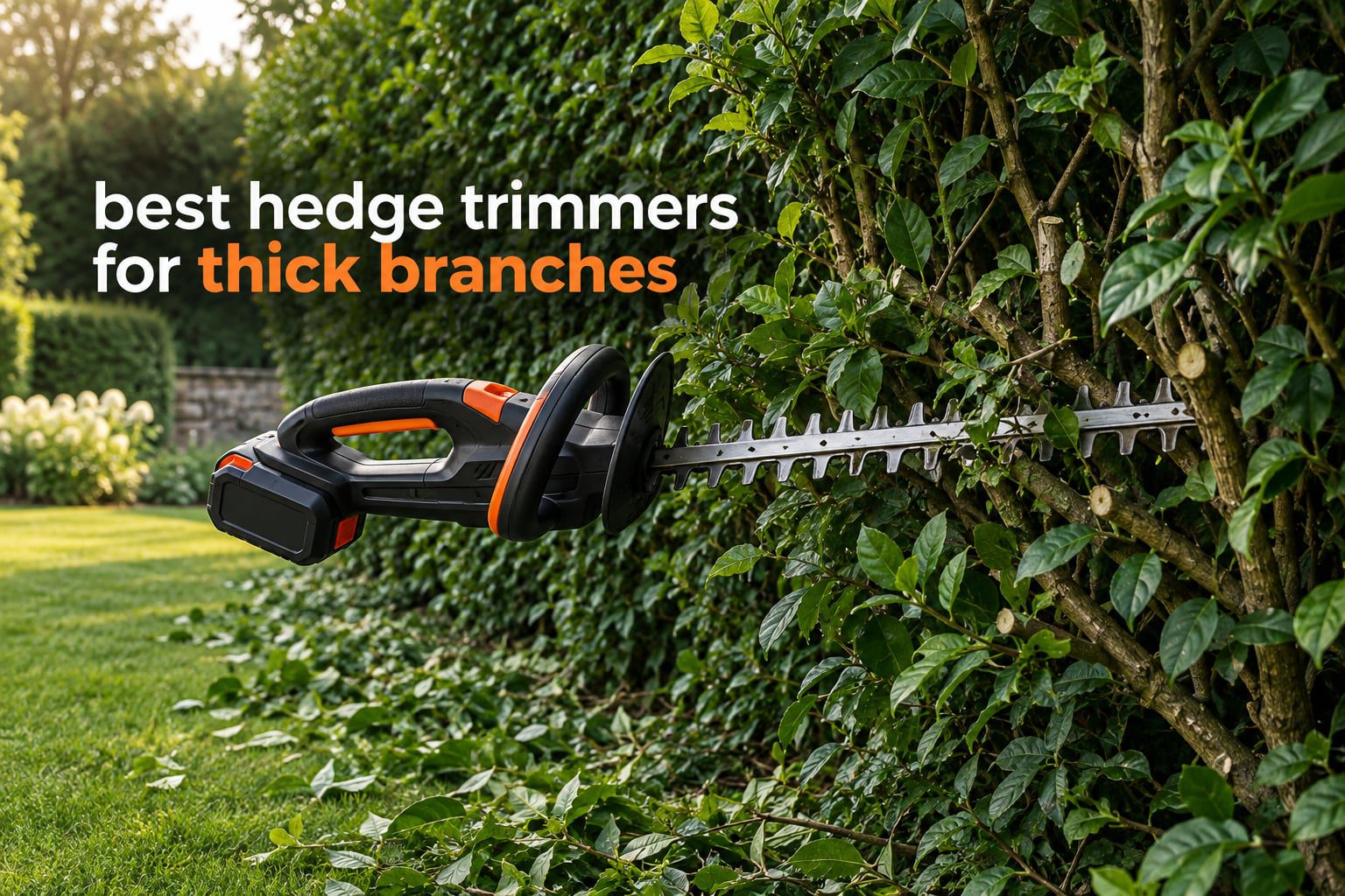 best hedge trimmers for thick branches
