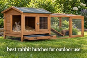 best rabbit hutches for outdoor use