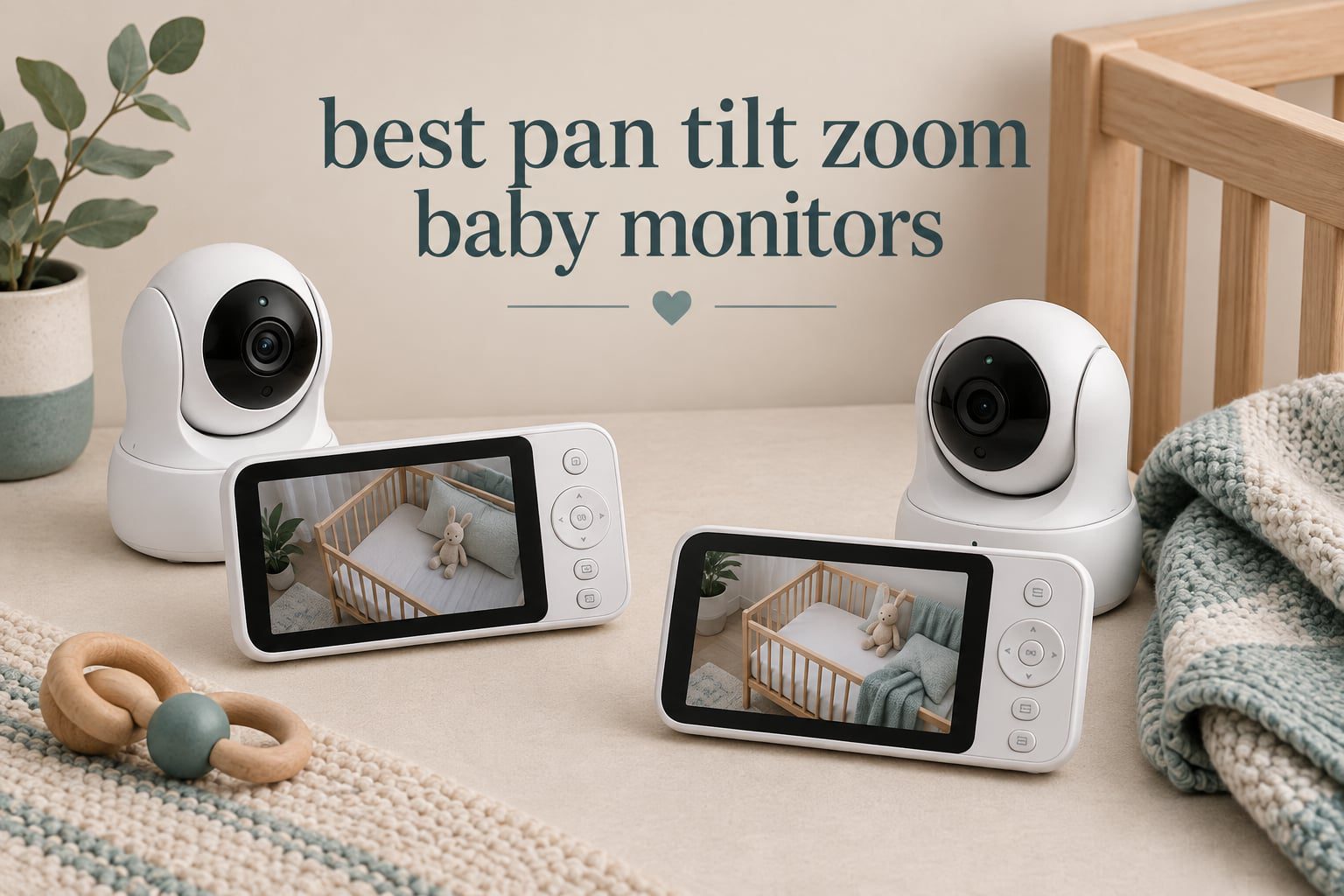 best pan tilt zoom baby monitors