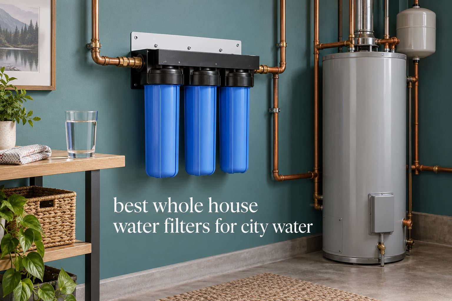 best whole house water filters for city water