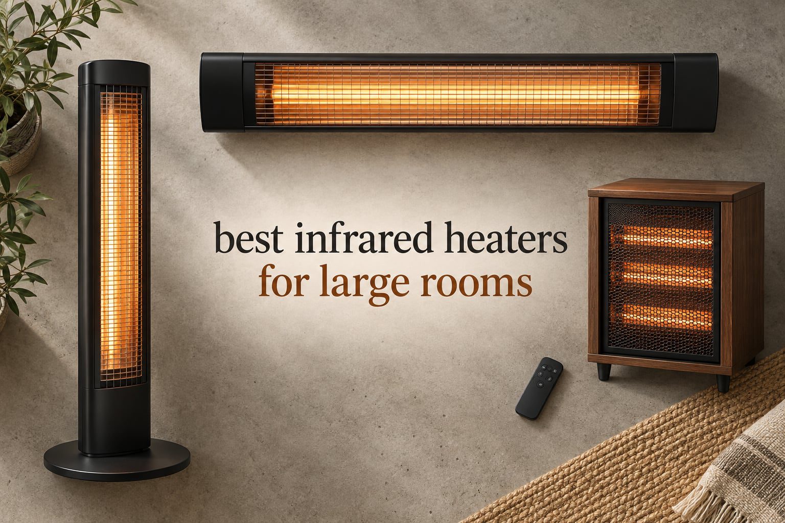 best infrared heaters for large rooms