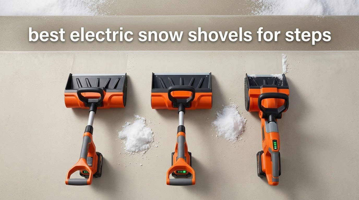 best electric snow shovels for steps